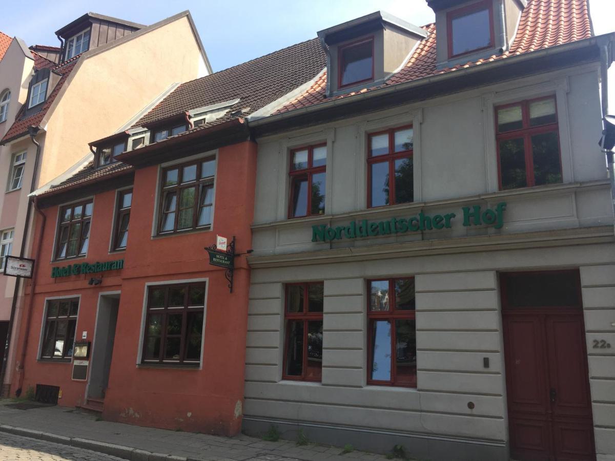 Norddeutscher Hof Stralsund Exterior photo